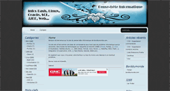 Desktop Screenshot of infos.borddumonde.com