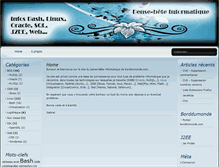 Tablet Screenshot of infos.borddumonde.com